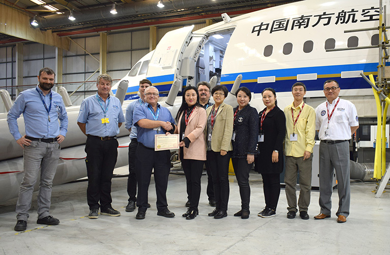 EDM LTD WITH CHINA SOUTHERN VISIT